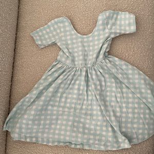 Alice & Ames checkered twirl dress 3T